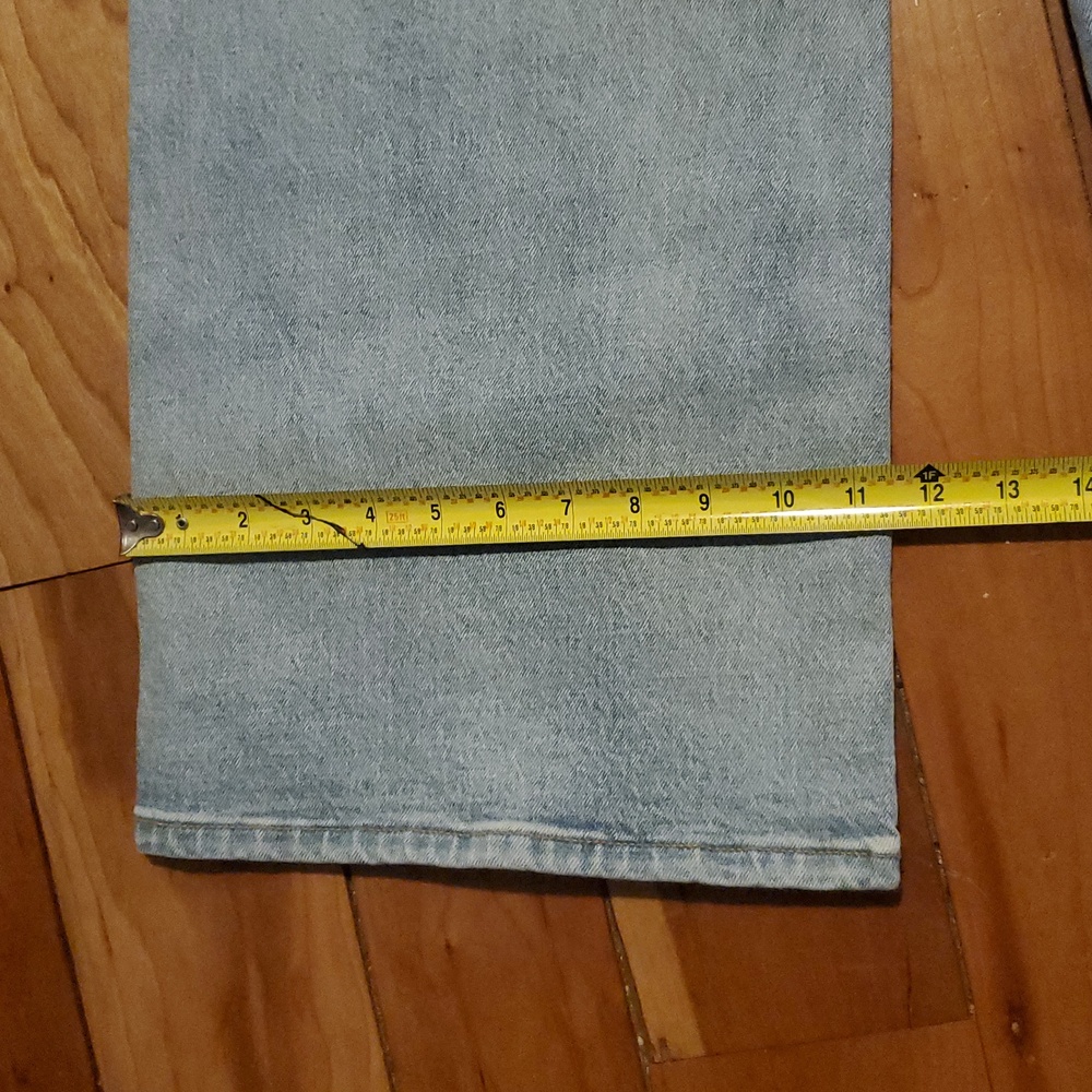 PINK Victoria's Secret Light Wash Wide-Leg Jeans - Picture 8 of 10
